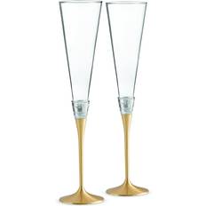 Grey Champagne Glasses Wedgwood Vera Wang With Love Gold Toasting Champagne Glass