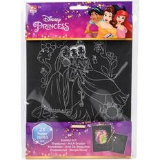 Disney Princess Canenco Scratch Art 2pcs. Verfügbar 5-7 Werktage Lieferzeit