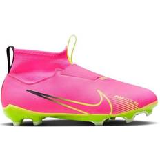 Nike 8.5 - Multi Ground (MG) Football Shoes Nike Zoom Mercurial Superfly 9 Academy MG M - Pink Blast/Gridiron/Volt