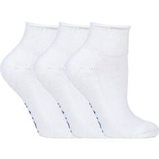 IOMI Cotton Cushioned Diabetic Socks 3-pack - White