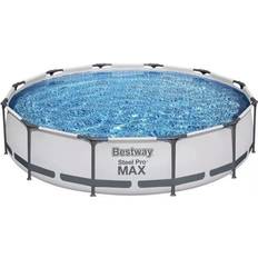 Bestway Pools Bestway Steel Pro Max Pool Set with Filter Pump Ø3.66x0.76m