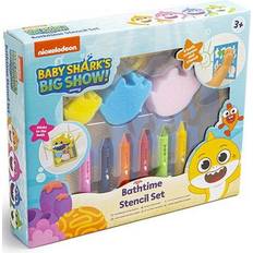 Nickelodeon Baby Shark's 'Big Show' Bathtime Stencil & Crayons Play Set