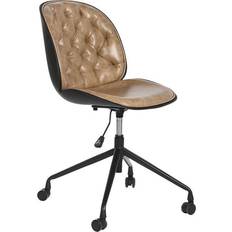 Brown Office Chairs Dkd Home Decor 47,5 Light brown polypropylene Office Chair