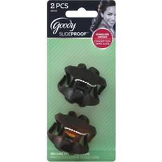 Goody WoMen Slideproof Wingless Claw Clip, Small, 2 Count