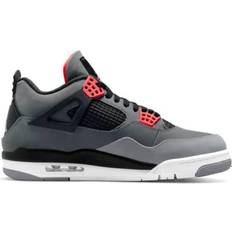 Grey Trainers Nike Air Jordan 4 Infrared M - Dark Grey/Infrared 23/Black/Cement Grey