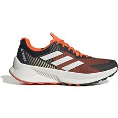 Adidas 7 - Men - Trail Running Shoes adidas Terrex Soulstride Flow - Core Black/Crystal White/Impact Orange