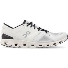 Men - White Running Shoes On Cloud X 3 M - Ivory/Black