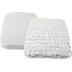 Chicco Fabrics Chicco Next2Me Crib Fitted Sheets 2-pack 19.7x33.1"