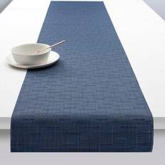 Chilewich Easy Care Bamboo Runner Tablecloth Blue