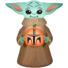 National Tree Company 42" Inflatable Halloween Baby Yoda