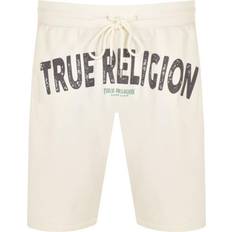 True Religion Men's True Sweat Short - Winter White
