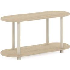 Beige Small Tables Furinno Turn-N-Tube Oak/Beige Small Table