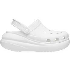 Plastic Slippers & Sandals Crocs Classic Crush - White