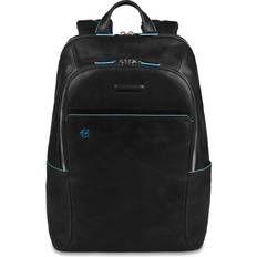 Piquadro Computer Backpack with Padded Ipad/Ipadmini Compartment, Black, One Size