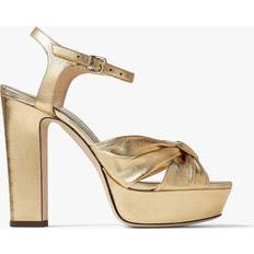 Gold - Women Heeled Sandals Jimmy Choo Heloise Silver