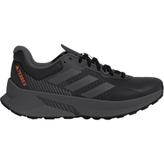 Adidas 7 - Men - Trail Running Shoes adidas Terrex Soulstride Flow - Core Black/Grey Six/Impact Orange