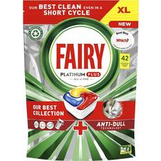 Fairy Platinum Plus All-in-One Lemon Dishwasher 42 Tablets