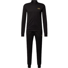 Emporio Armani Zipper Jumpsuits & Overalls Emporio Armani Core ID Tracksuit Men - Black/Gold