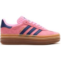 Adidas Pink Trainers adidas Gazelle Bold W - Pink Glow/Victory Blue/Gum