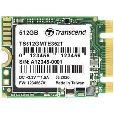 2230 nvme pcie ssd Transcend 512GB MTE352T M.2 PCIe NVMe Gen3x2 2230 Internal SSD