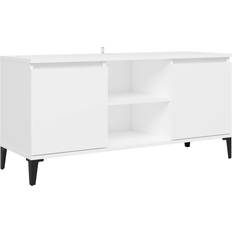 vidaXL Glossy Cabinet TV Bench 103.5x50cm