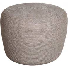 Grey Outdoor Stools Cane-Line Conic Small