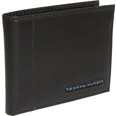Tommy Hilfiger Wallets Tommy Hilfiger Cambridge Men's Leather Wallet with ID Passcase Brown