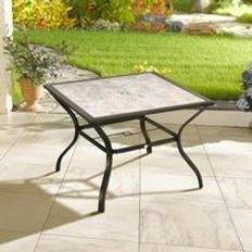 Grey Outdoor Dining Tables Garden & Outdoor Furniture OutSunny Garden Parasol