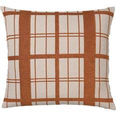Broste Copenhagen CHEQUER 's Pillows Cushion Cover Brown (60x60cm)