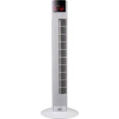 Neo 36” White Free Standing 3 Speed Tower Fan with Remote Control
