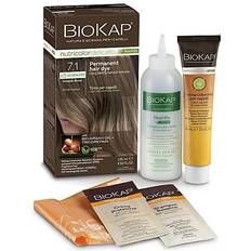 Sulfate Free Semi-Permanent Hair Dyes Biokap Rapid Permanent Hair Dye 7.1 Swedish Blonde 135Ml