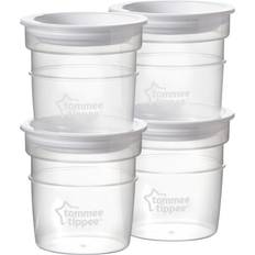 Milk Collection Tommee Tippee Closer to Nature Milk Storage Pots 4pcs