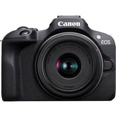 Canon LCD/OLED Mirrorless Cameras Canon EOS R100 + RF-S 18-45mm f/4.5-6.3 IS STM