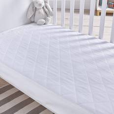 White Mattress Covers Kid's Room Silentnight Safe Nights Quilted Cot Bed Waterproof Mattress Protector