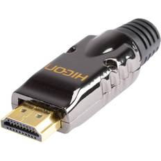 Hicon HI-HD-M HDMI connector straight Number pins num: 19