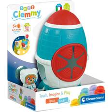 Clementoni Baby Toys Clementoni softÂ clemmy sensory activity rocket with washable blocks