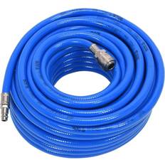 YATO Air Hose 8mmx20m PVC with Coupling Outside Workshop Garage