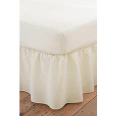 Charlotte Thomas Poetry Dye 144 Count Combed Valance Sheet White