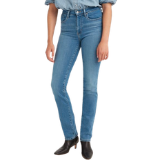 Levi's Blue - Women Jeans Levi's 724 High Rise Straight Jeans - Rio Frost/Light Indigo