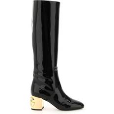 43 ½ High Boots Dolce & Gabbana Dg Karol Patent Knee-High Boot