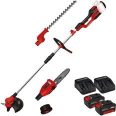 Einhell Multi-tools Einhell Power X-Change Cordless Multifunctional High Reach Tool Trimmer, Polesaw, Strimmer & Brushcutter With Batteries