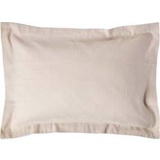 Homescapes Linen Oxford Pillow Case Natural