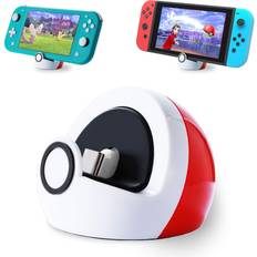 Nintendo Charging Stations Nintendo Antank Charging Stand for Switch and Switch Lite Type-c Port Charge Dock Station no Projection Mini Compact