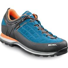 Meindl 46 ½ - Men Hiking Shoes Meindl Walking Boots Literock GTX for Blue