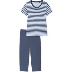 Schiesser Essentials Stripes Pyjama, 3/4
