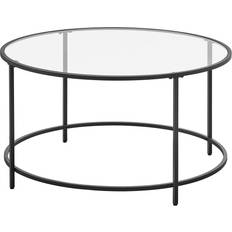 Gold Coffee Tables Vasagle Round Coffee Table 84cm