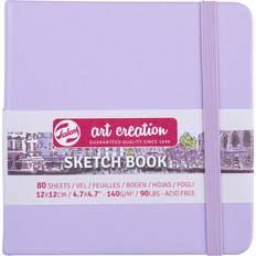 Talens Art Creation Sketchbook Pastel Violet 12x12cm 140g 80 sheets