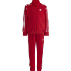 Tracksuits Children's Clothing adidas Kid's Adicolor SST Track Suit - Better Scarlet (IC9178)