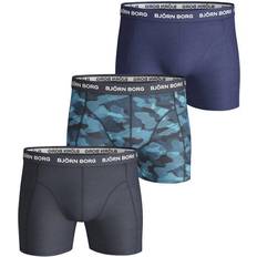 Björn Borg Men Men's Underwear Björn Borg Shadeline Sammy Boxer Shorts 3-pack - Total Eclipse