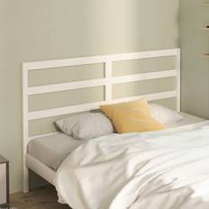 vidaXL white, 146 Solid Pine Bed Headboard